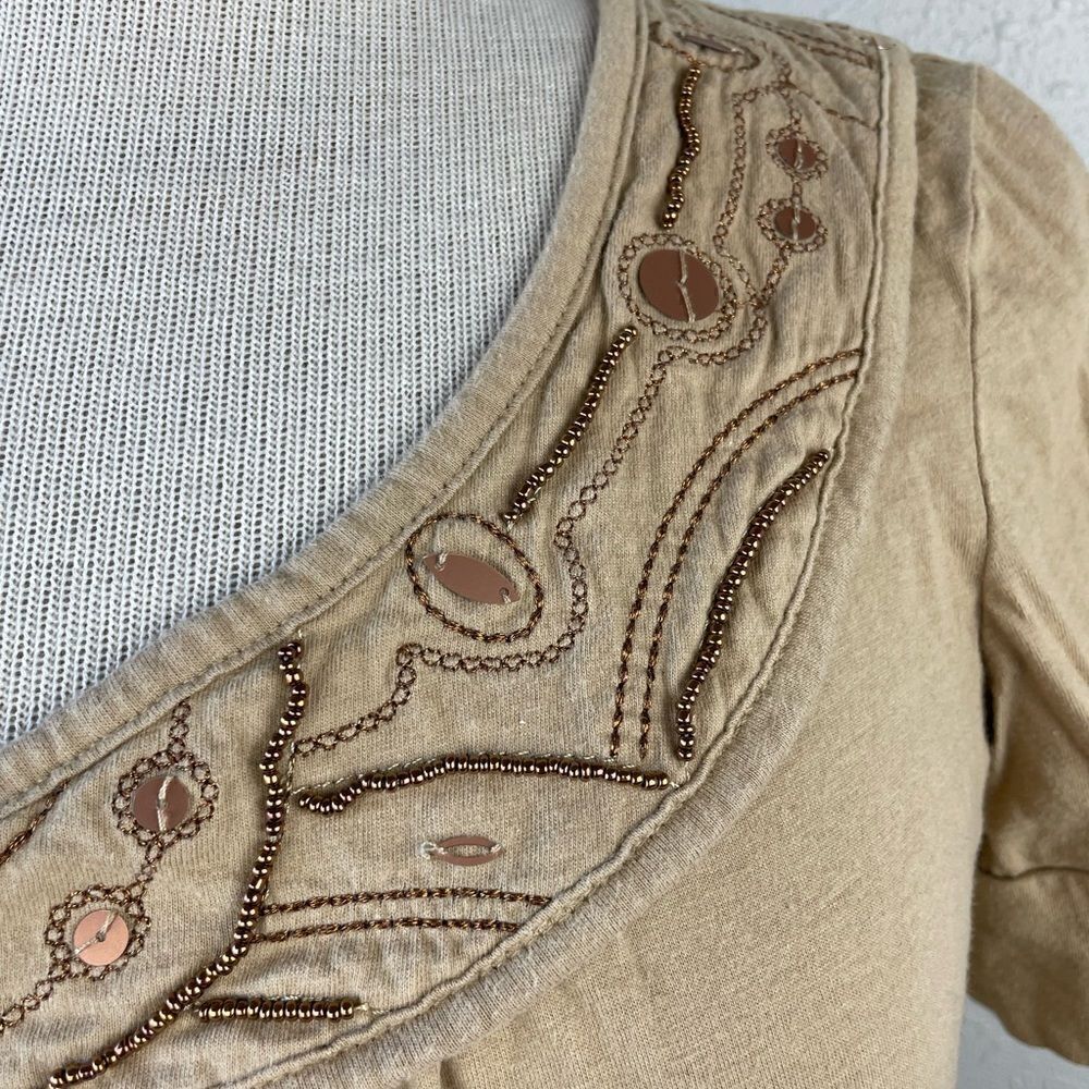 Basic Editions Short Sleeve Top Size S EUC - Picture 3 of 6